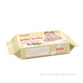 80pcs non-woven tender baby wet wipes OEM manufacturer